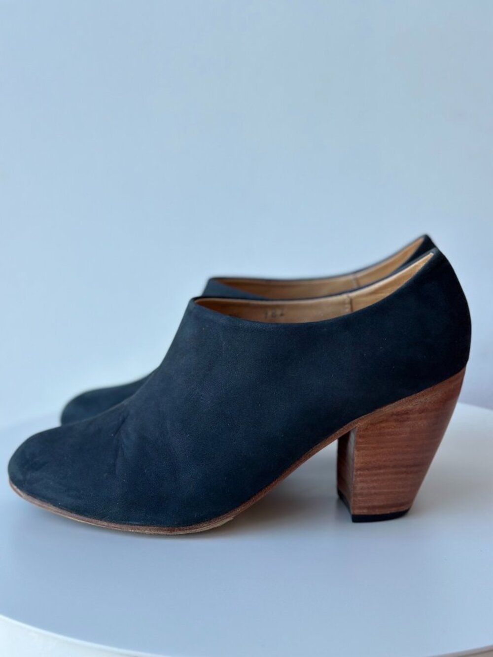 Dieppa Restrepo / Suede / Navy Booties / Size 7.5